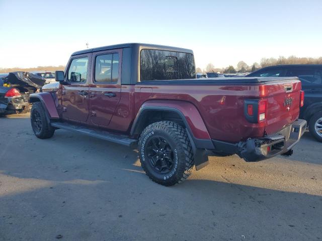 1C6HJTAGXML586036 - 2021 JEEP GLADIATOR SPORT BURGUNDY photo 2