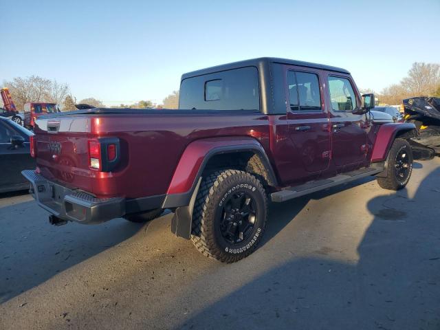 1C6HJTAGXML586036 - 2021 JEEP GLADIATOR SPORT BURGUNDY photo 3