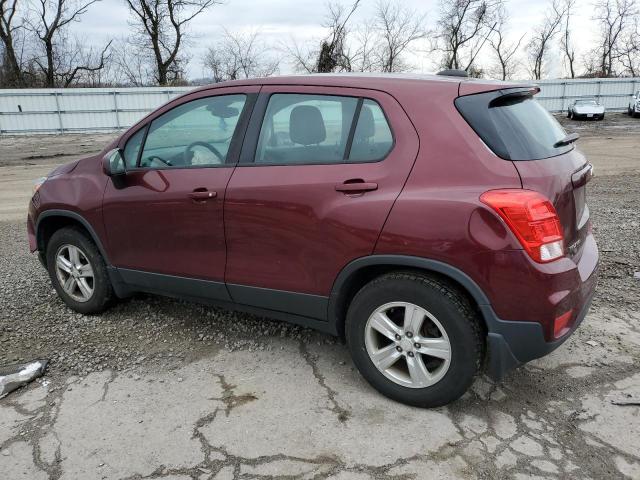 3GNCJNSB2HL219506 - 2017 CHEVROLET TRAX LS RED photo 2