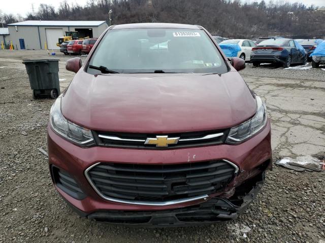 3GNCJNSB2HL219506 - 2017 CHEVROLET TRAX LS RED photo 5