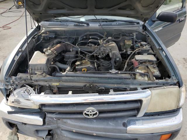 4TASM92N1WZ138298 - 1998 TOYOTA TACOMA XTRACAB PRERUNNER GREEN photo 11