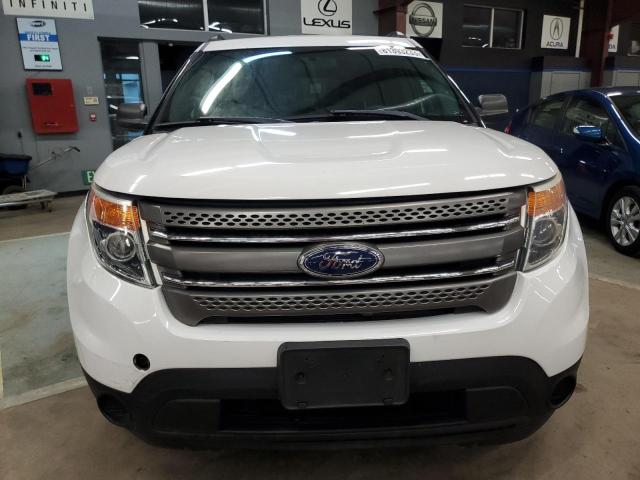 1FM5K8B80DGC56875 - 2013 FORD EXPLORER WHITE photo 5