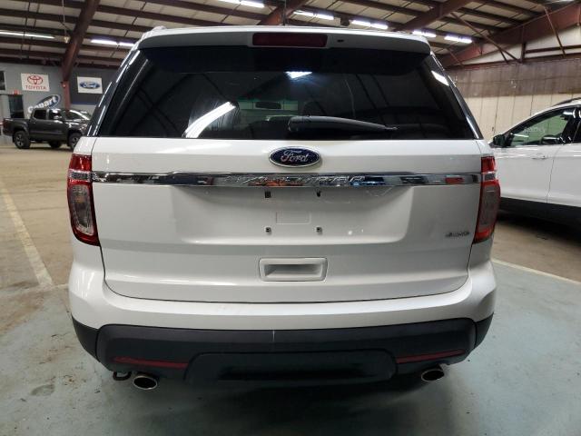 1FM5K8B80DGC56875 - 2013 FORD EXPLORER WHITE photo 6