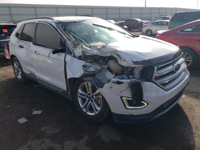 2FMPK3J88FBB09050 - 2015 FORD EDGE SEL WHITE photo 4