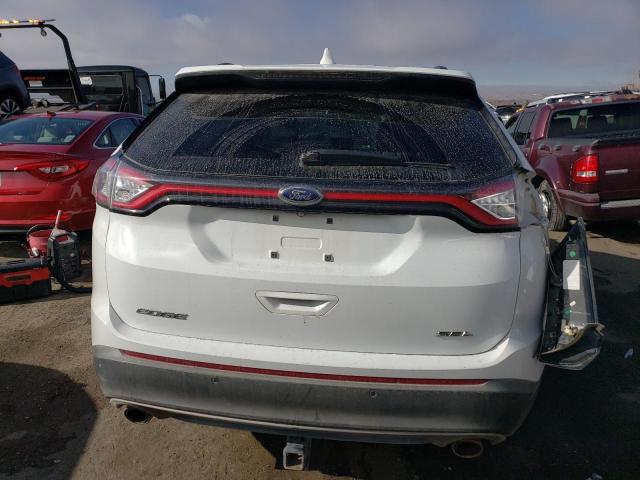 2FMPK3J88FBB09050 - 2015 FORD EDGE SEL WHITE photo 6