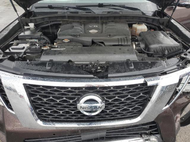 JN8AY2NEXJ9731551 - 2018 NISSAN ARMADA PLATINUM BROWN photo 12