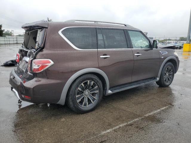 JN8AY2NEXJ9731551 - 2018 NISSAN ARMADA PLATINUM BROWN photo 3