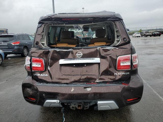 JN8AY2NEXJ9731551 - 2018 NISSAN ARMADA PLATINUM BROWN photo 6