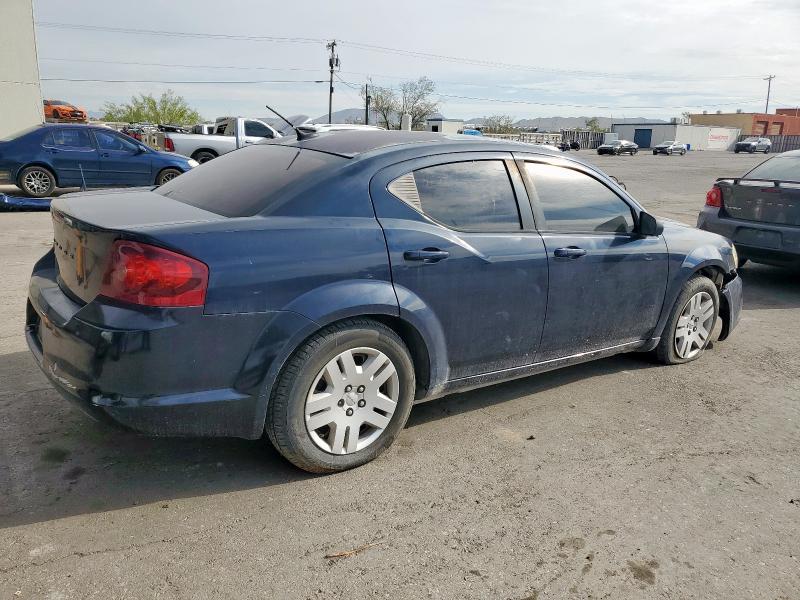 1C3CDZAB9EN235551 - 2014 DODGE AVENGER SE BLUE photo 3