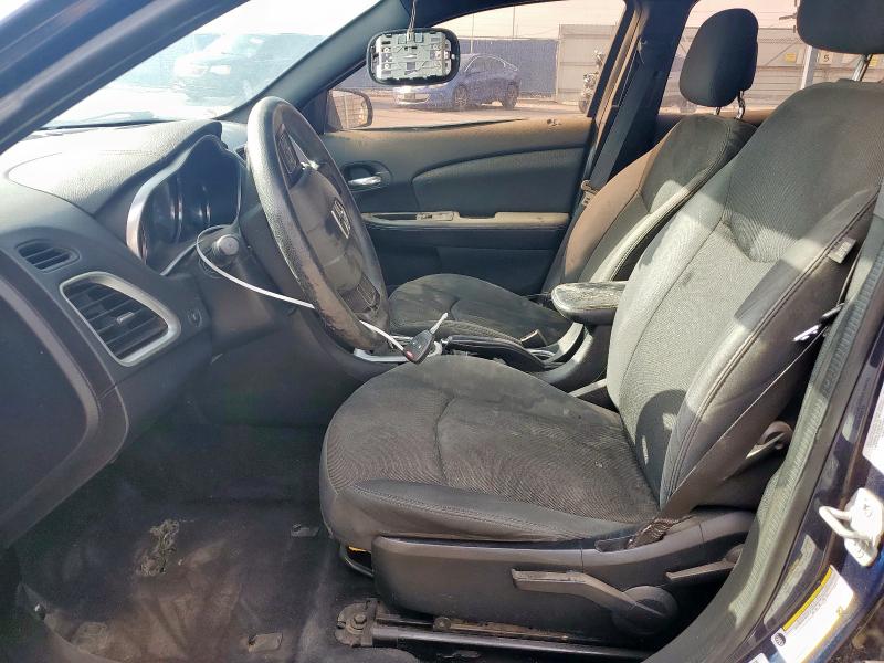 1C3CDZAB9EN235551 - 2014 DODGE AVENGER SE BLUE photo 7