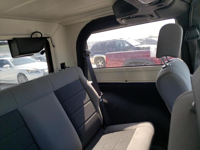 1J4FA24119L756576 - 2009 JEEP WRANGLER X BLUE photo 11