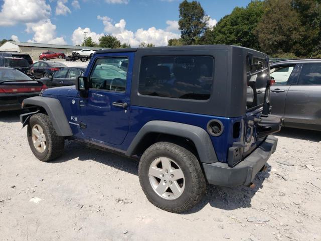 1J4FA24119L756576 - 2009 JEEP WRANGLER X BLUE photo 2