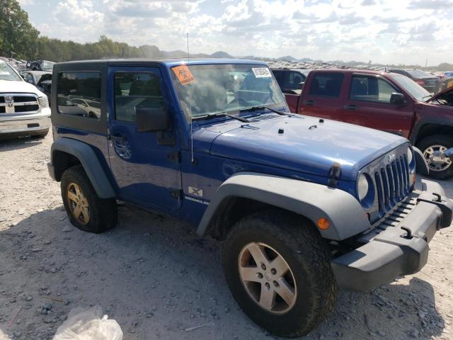 1J4FA24119L756576 - 2009 JEEP WRANGLER X BLUE photo 4