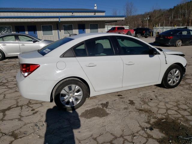 1G1PA5SH5F7189524 - 2015 CHEVROLET CRUZE LS WHITE photo 3