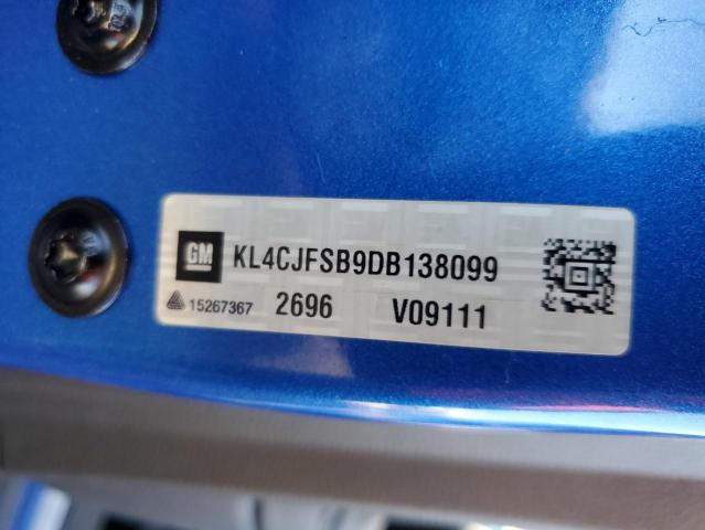 KL4CJFSB9DB138099 - 2013 BUICK ENCORE CONVENIENCE 蓝色 照片 12