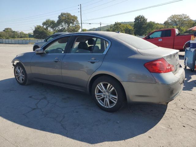 JN1DV6AP2CM812143 - 2012 INFINITI G25 BASE Srebrny zdjęcie 2