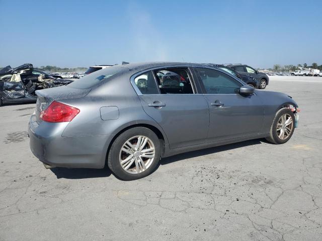 JN1DV6AP2CM812143 - 2012 INFINITI G25 BASE Srebrny zdjęcie 3