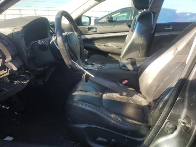 JN1DV6AP2CM812143 - 2012 INFINITI G25 BASE Srebrny zdjęcie 7