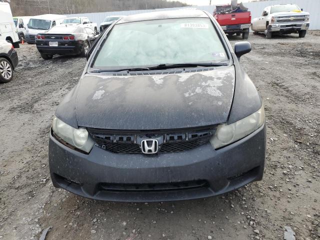 2HGFA1F5XAH562731 - 2010 HONDA CIVIC LX BLACK photo 5