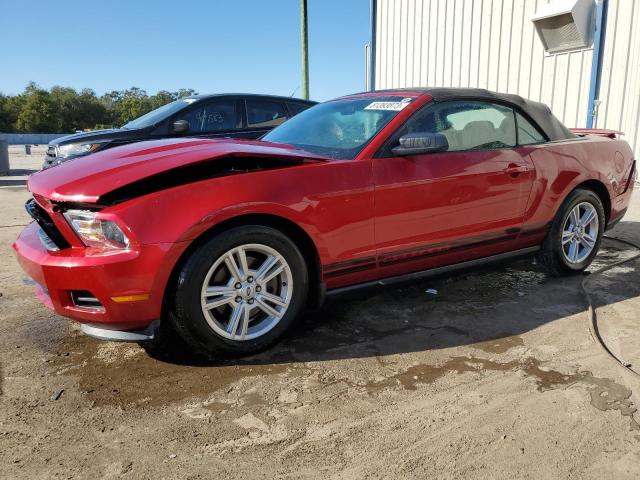 1ZVBP8EMXC5267357 - 2012 FORD MUSTANG RED photo 1