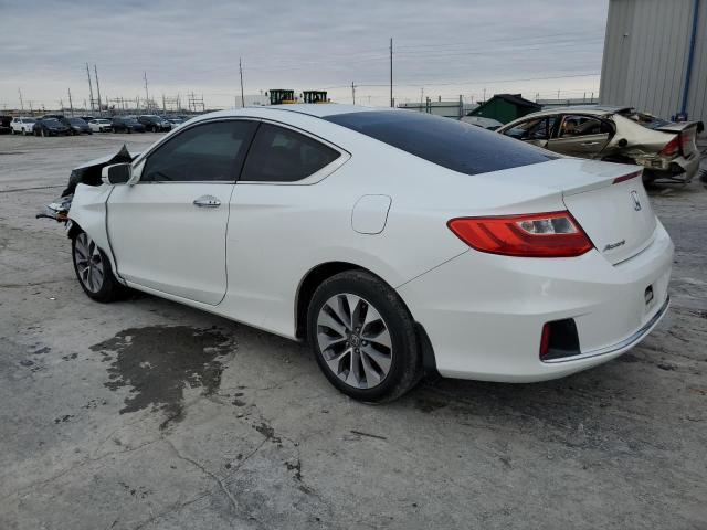 1HGCT1B81EA016255 - 2014 HONDA ACCORD EXL WHITE photo 2