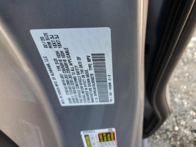 5FNRL6H76LB050278 - 2020 HONDA ODYSSEY EXL Gümüş foto 14