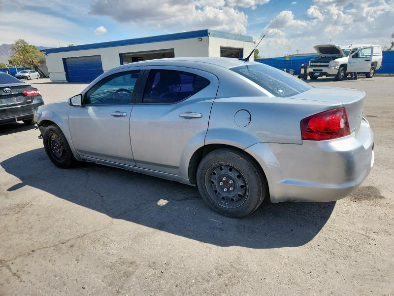 1C3CDZCB6DN661192 - 2013 DODGE AVENGER SXT SILVER photo 2