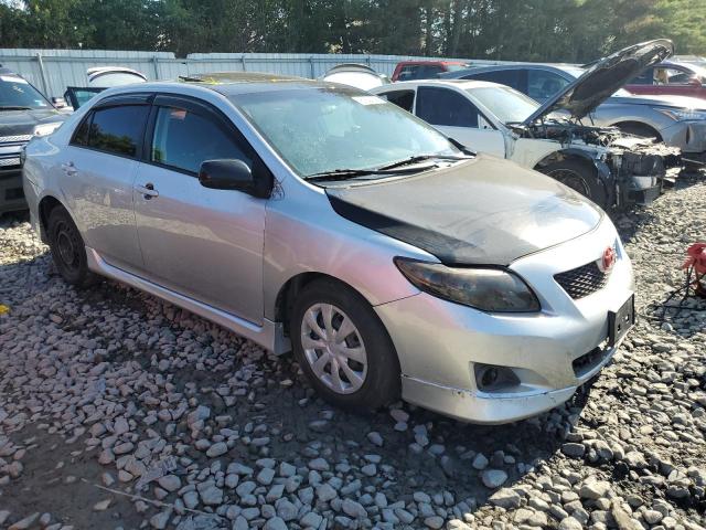 1NXBU4EE6AZ367077 - 2010 TOYOTA COROLLA BASE Серебристый фото 4