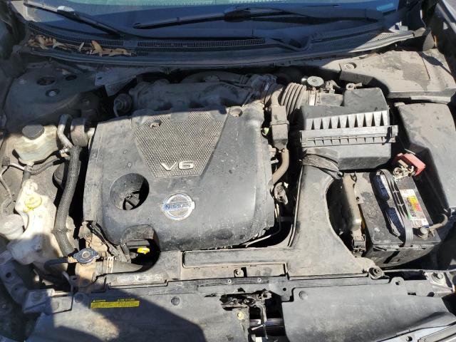 1N4AA5AP9CC805689 - 2012 NISSAN MAXIMA S GRAY photo 11