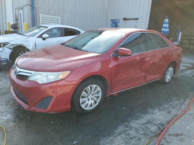 4T1BF1FK1DU683360 - 2013 TOYOTA CAMRY L RED photo 1