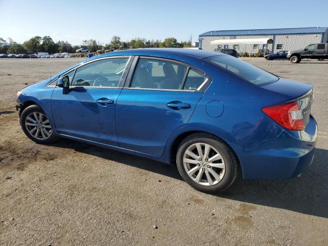 19XFB2F89CE318269 - 2012 HONDA CIVIC EX BLUE photo 2