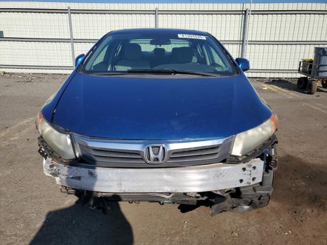 19XFB2F89CE318269 - 2012 HONDA CIVIC EX BLUE photo 5