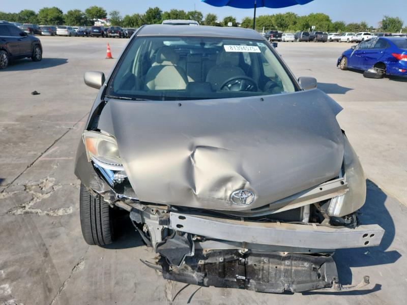 JTDKB20U987711703 - 2008 TOYOTA PRIUS TAN photo 5