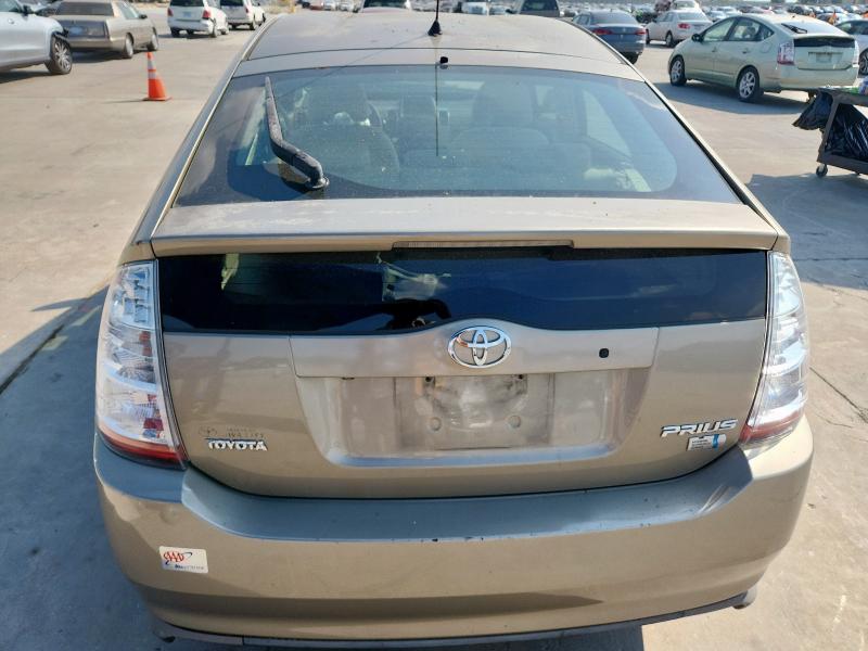 JTDKB20U987711703 - 2008 TOYOTA PRIUS TAN photo 6