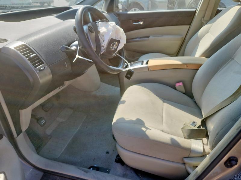 JTDKB20U987711703 - 2008 TOYOTA PRIUS TAN photo 7