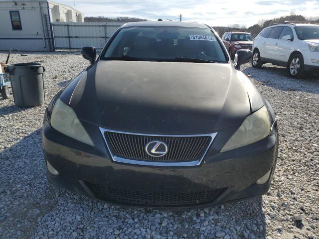 JTHBK262582066808 - 2008 LEXUS IS 250 BLACK photo 5