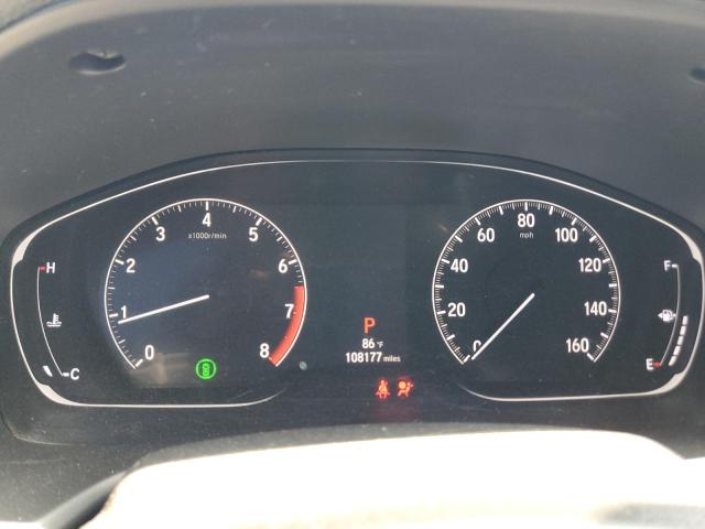 1HGCV1F5XJA158219 - 2018 HONDA ACCORD EXL Чорний фото 9