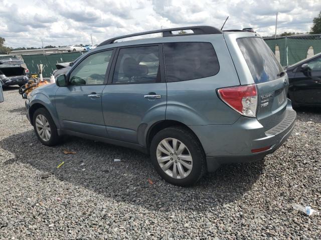 JF2SHACC7DH404578 - 2013 SUBARU FORESTER 2.5X PREMIUM GREEN photo 2