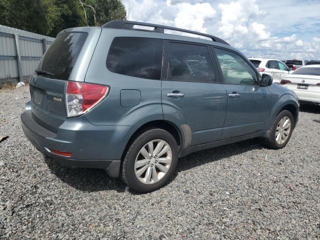 JF2SHACC7DH404578 - 2013 SUBARU FORESTER 2.5X PREMIUM GREEN photo 3