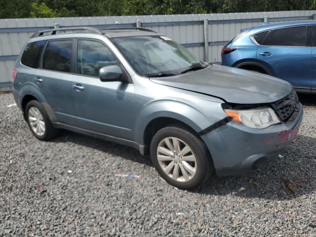 JF2SHACC7DH404578 - 2013 SUBARU FORESTER 2.5X PREMIUM GREEN photo 4