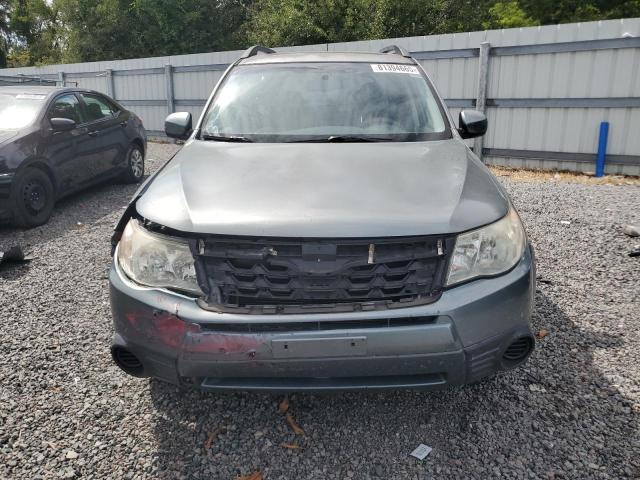 JF2SHACC7DH404578 - 2013 SUBARU FORESTER 2.5X PREMIUM GREEN photo 5