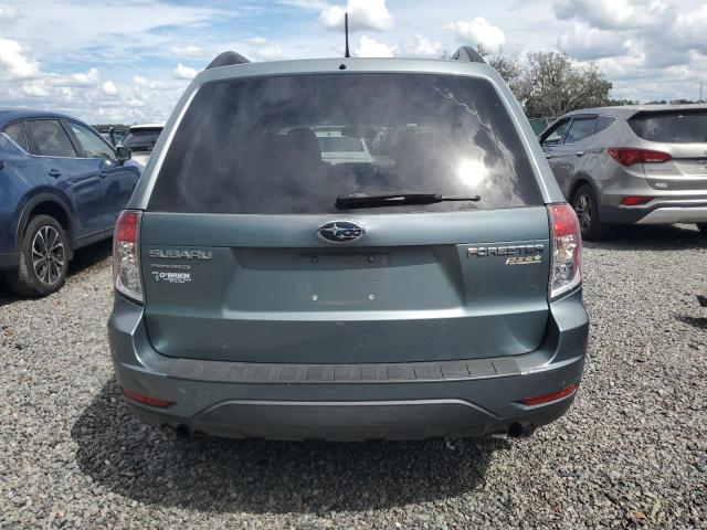 JF2SHACC7DH404578 - 2013 SUBARU FORESTER 2.5X PREMIUM GREEN photo 6