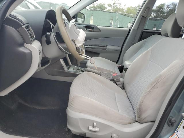 JF2SHACC7DH404578 - 2013 SUBARU FORESTER 2.5X PREMIUM GREEN photo 7