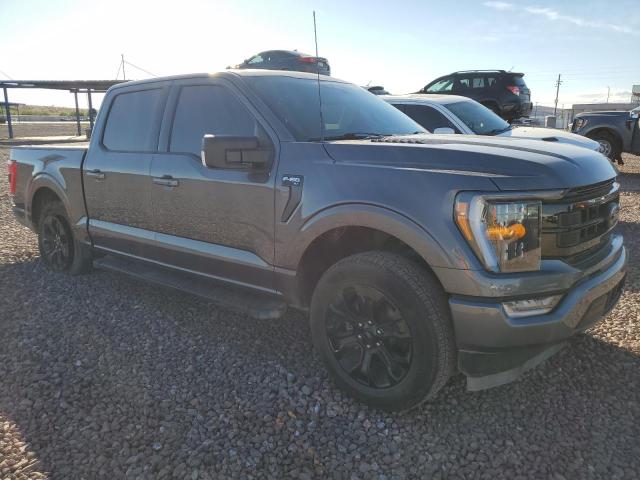 1FTFW1E8XNFC31280 - 2022 FORD F150 SUPERCREW CHARCOAL photo 4