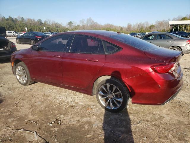 1C3CCCBB3FN745524 - 2015 CHRYSLER 200 S RED photo 2