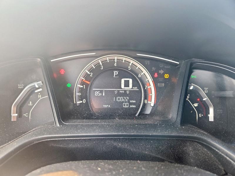 2HGFC4B54JH303461 - 2018 HONDA CIVIC LX 灰色 照片 9