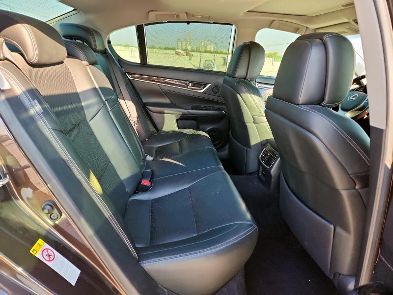 JTHBE1BL8D5008751 - 2013 LEXUS GS 350 BROWN photo 10
