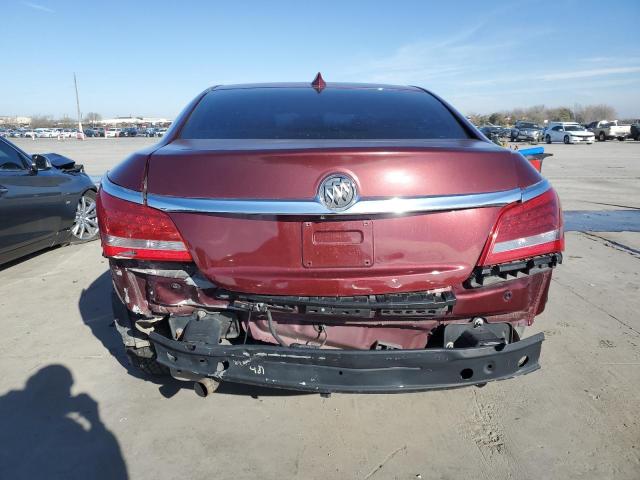 1G4GB5G36GF138425 - 2016 BUICK LACROSSE MAROON photo 6