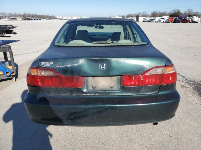 1HGCG5644WA141724 - 1998 HONDA ACCORD LX GREEN photo 6