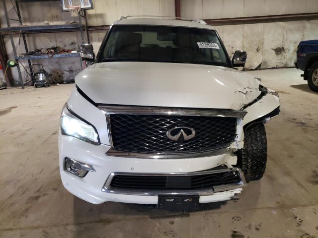 JN8AZ2NC7G9402259 - 2016 INFINITI QX80 WHITE photo 5